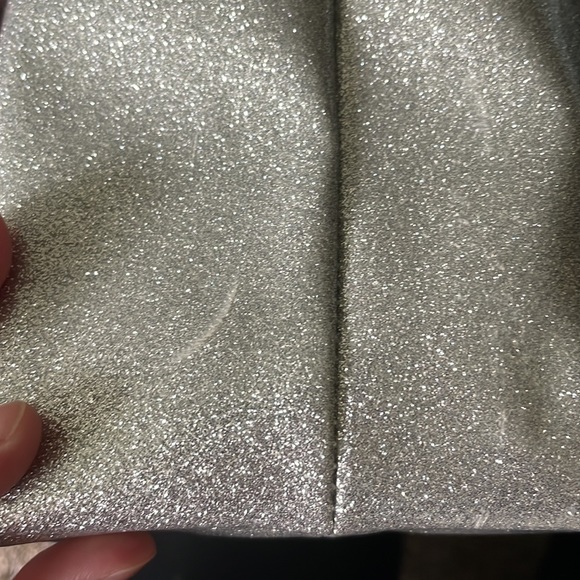 *SOLD* Kate Spade Silver Glitter Tote - Picture 11 of 11